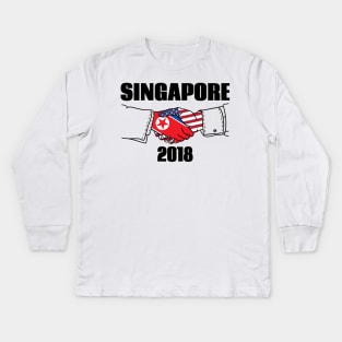 Singapore Summit 2018 Kids Long Sleeve T-Shirt